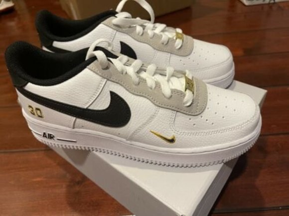 NEW Nike Air Force 1 07 LV8 Ken Griffey JR & SR Size 5.5Y /  Women 7 Authentic - Picture 1 of 5
